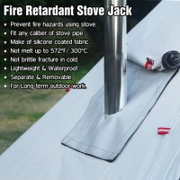 Stove Jack for T1 T2 T3 Tipi Hot Tent
